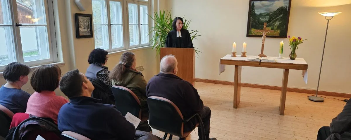 Pfarrerin Annemarie Sommer in Friedrichsrode im Kirchenkreis Südharz