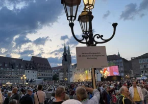 Impressionen vom Kirchen in Nürnberg 2023